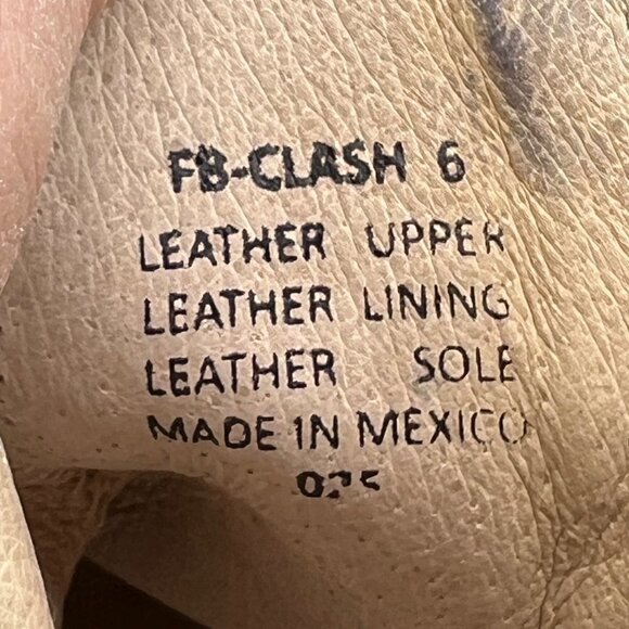 Freebird by Steven Clash Leather Ankle Boot Size 6 - Picture 8 of 13